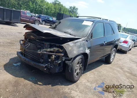 2004 Acura Mdx из США, поврежденный, VIN 2HNYD18864H547535